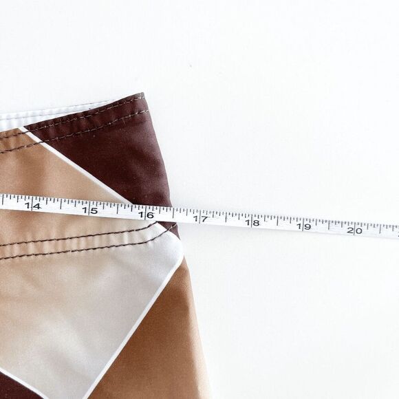 Billabong Mens Quad Platinum Stretch Swim Boardshorts Blue Brown Size 32 - Picture 7 of 9